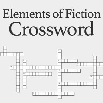 fiction crossword|work of fiction crossword clue.